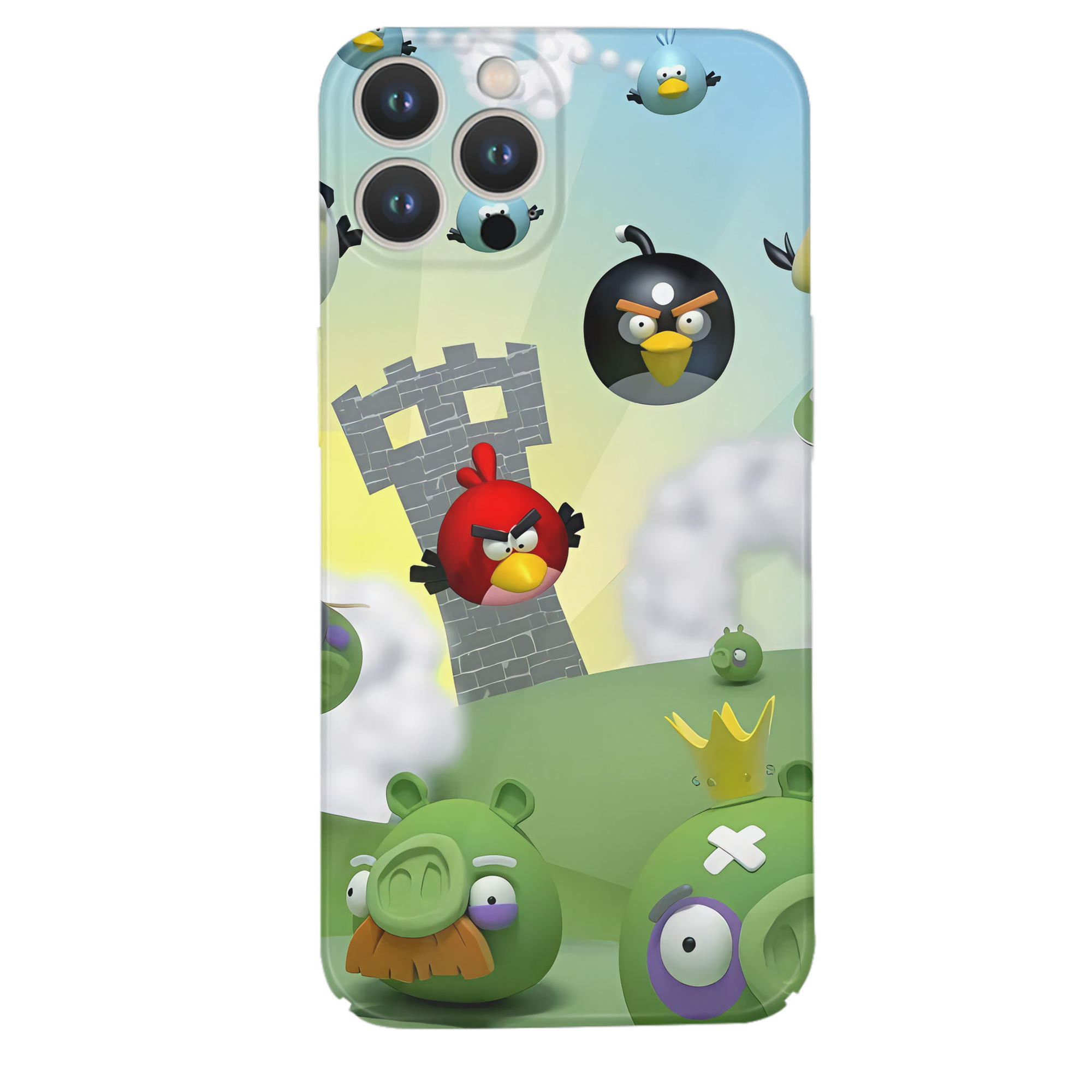 （画像用） Angry Birds アングリーバード 【iPhone 14シリーズ対応】ハードケース
